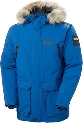 Men's Helly Hansen Reine Insulated Parka BLUE, Size M Medium