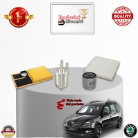 Inspektionskit Filter Skoda Roomster 1.4 16V 63KW 86CV Von 2010->