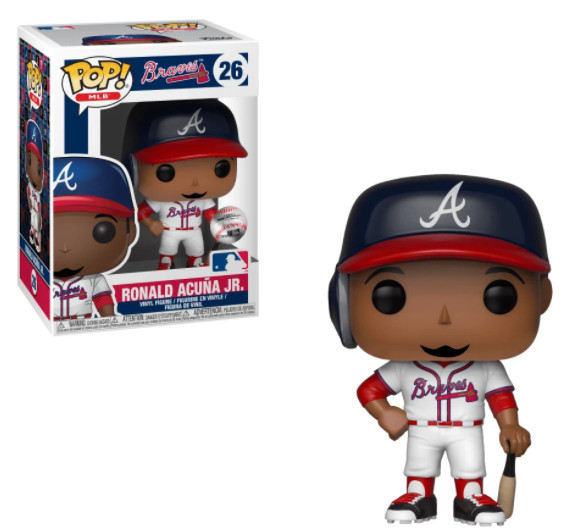 Funko Pop! Ronald Acuna Jr Mlb #26 - Atlanta Braves - Case Fresh! Vaulted