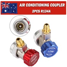 R134A Refrigerant Hose AdapterS High Low Connect Quick Fitting HVAC AC Manifold