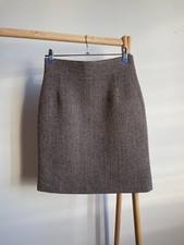 Prada Vintage Tweed Straight Above Knee Skirt Size IT 44