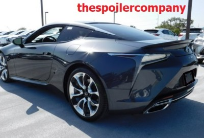 #ad Spoiler For Lexus LC 2018 2026 Lip mount No Drill Simulated Carbon Fiber DIpped $379.77