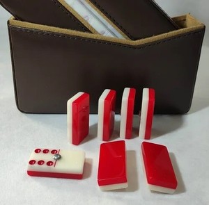 Beautiful Professional Bicolor Bicolor Red And Ivory Domino Set Free Domino Case Ebay Beautiful Professional Bicolor Bicolor Red And Ivory Domino Set Free Domino Case Ebay