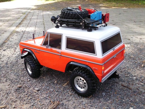Tamiya Ford Bronco CC-01 nur gebaut Crawler UPDATE, Regler Tuning Kugell. Winde - Bild 19 von 22