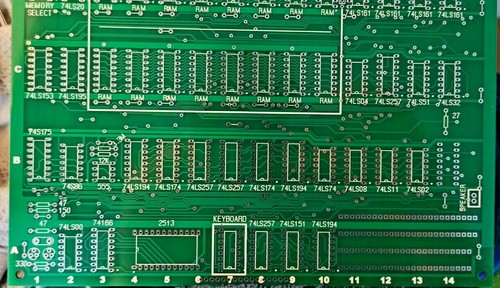 Apple II Replica 2 Motherboard most accurate reproduction clone rev ...