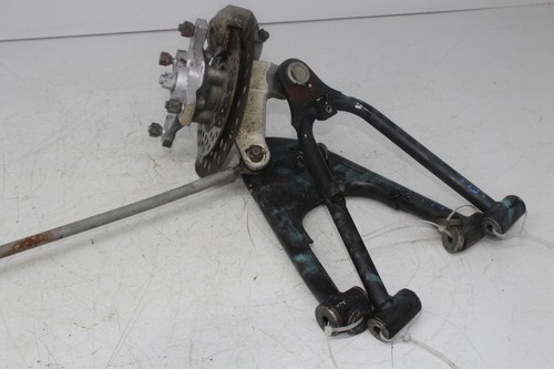 03-08 SUZUKI QUADSPORT LTZ400 FRONT LOWER UPPER LEFT CONTROL A ARMS HUBS - Picture 12 of 12