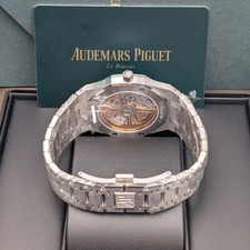 Unworn Audemars Piguet 16202ST.OO.1240ST.02 Royal Oak Blue Dial 2023 5