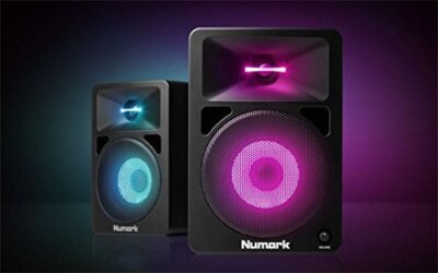 Numark N-Wave 580L | Powered Desktop DJ Monitor Speakers with