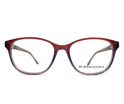 BCBGMAXAZRIA Brille Rahmen KESSA RED FADE Klar Violett Rund 54-16-140