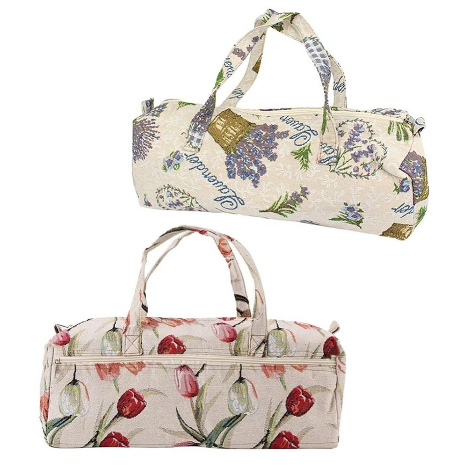 Tulip Flower Women's Hand Luggage Household Knitting Needles Storage