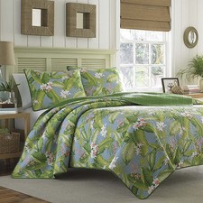 Tommy Bahama AREGADA DOCK SKY 3-pc Twin Quilt  Standard Shams Set