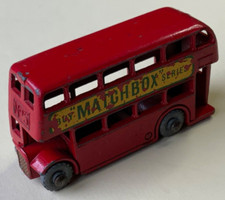 Matchbox Moko Lesney # 5 early London Bus good No Box 4GMW