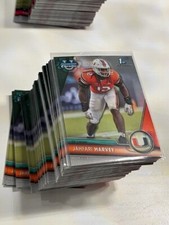 Lot (90) JAHFARI HARVEY Miami 2023 Bowman Chrome University card #25