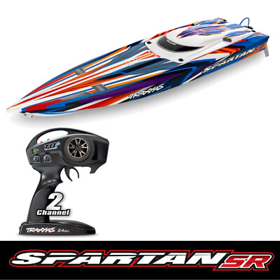 TRAXXAS TRX103076-4-ORNG SPARTAN SR orange 36Zoll Rennboot mit SelfRighting ARTR