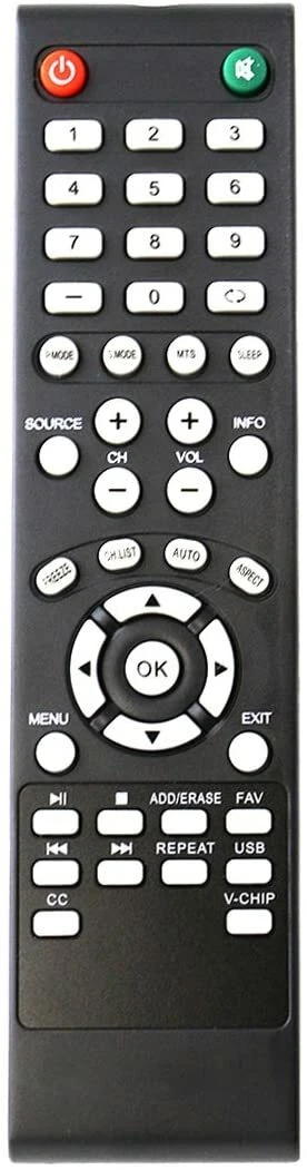 Replacement Remote Control fit for Element TV ELEFW408 ELEFW328 ELEFW605