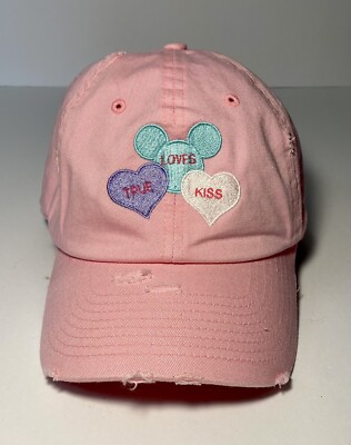 True Loves Kiss KBETHOS Vintage Doodlebug Boutique Pink Hat Cap