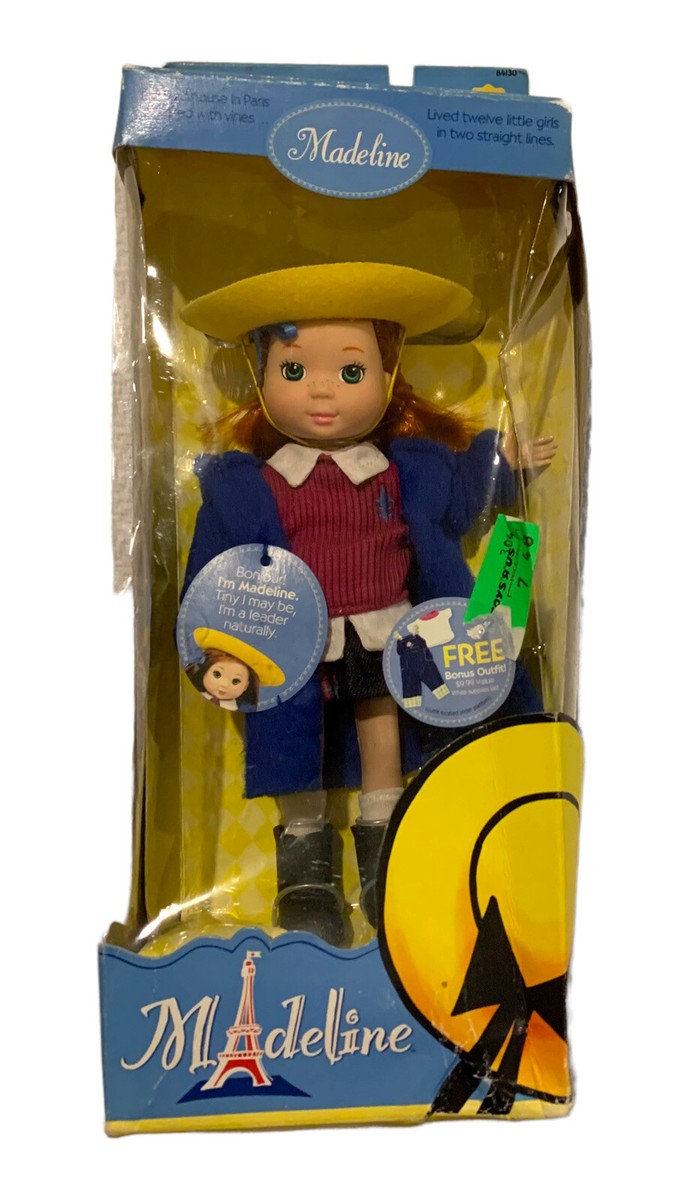 人形 Madeleine HARU Vintage Madeline Red Hair Poseable Doll Eden 8” Yellow Hat | eBay