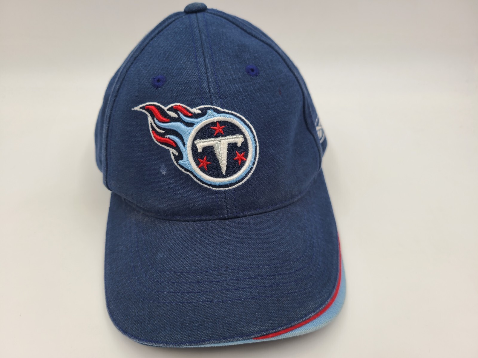 Vintage Tennessee Titans NFL Adjustable Cap by Reebok for Men and Women in Blue