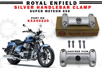 Royal Enfield Super Meteor 650 ''Silver Handlearm Clamp''