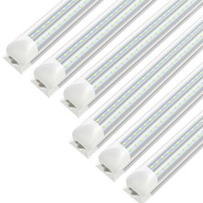 8ft T8 Etl Listed Led Shop Lights Garage 72w Ceiling Led Fixture Lights Linkable