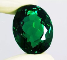 Brazil 100 Ct+ Natural Tsavorite Green Garnet Oval Cut Loose Gemstone