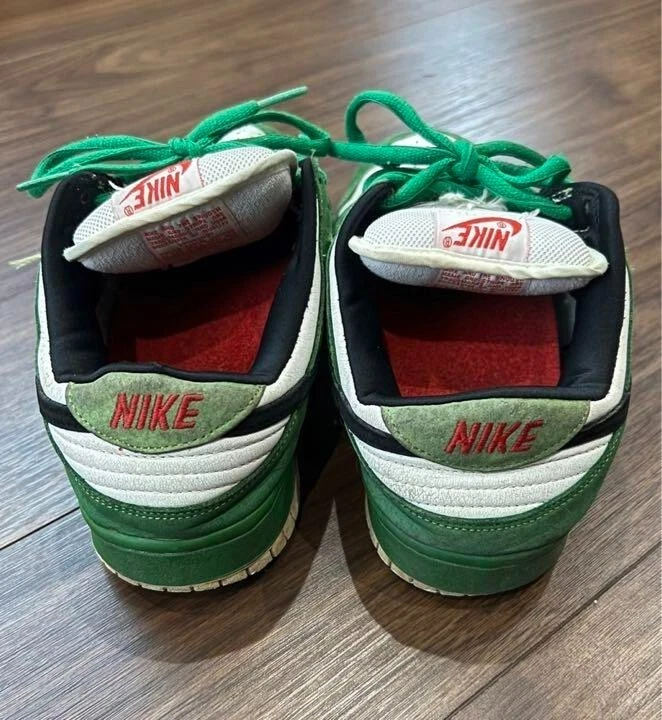 Nike Dunk SB Low Heineken 304292-302 Sneakers Green US8.5 26.5cm