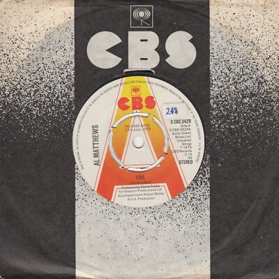 Al Matthews Your Affair CBS Demo 3429 Soul Northern Motown