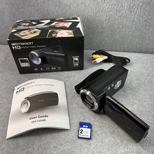 Emerson Camcorder Handycam HD Digital Video Camera EVC125HD 12MP 4x Zoom NEW
