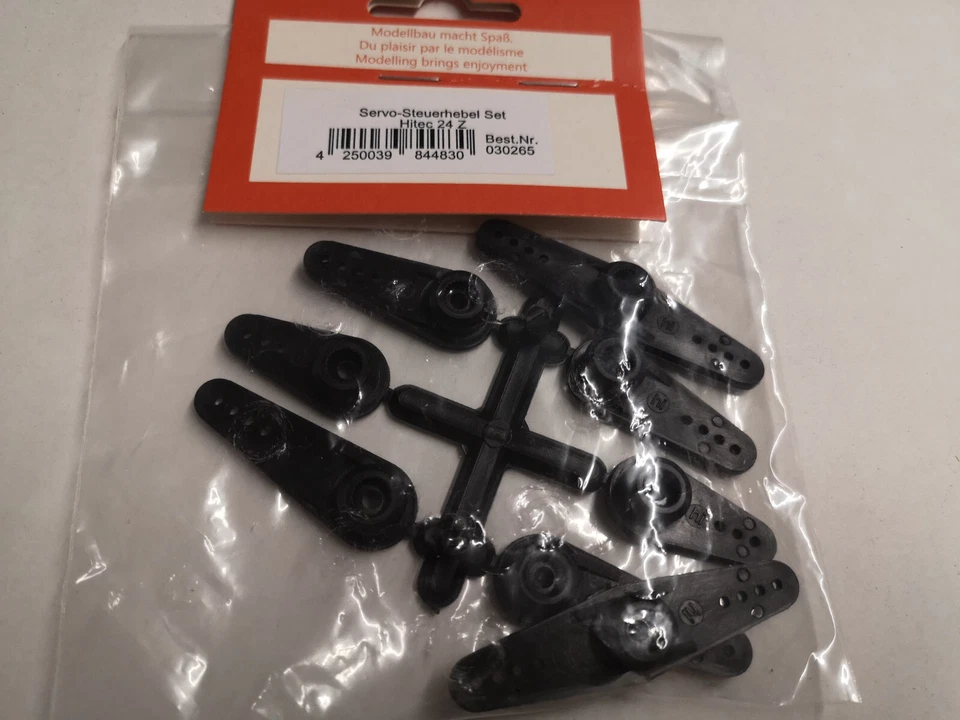 Servohebel Set (8 Stück) Typ Gr./Fut.25Z, Hitec 24Z od. JR 24Z zur Auswahl: - Bild 3 von 4