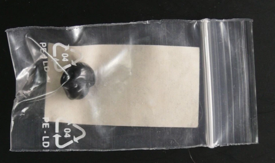OURS REPARATION : NEZ D'OURS EN VERRE DIAMETRE 11 m/m - GLOREX REF 0469511 - Photo 1/1