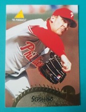 1995 Pinnacle Baseball #100 Curt Schilling - Philadelphia Phillies 