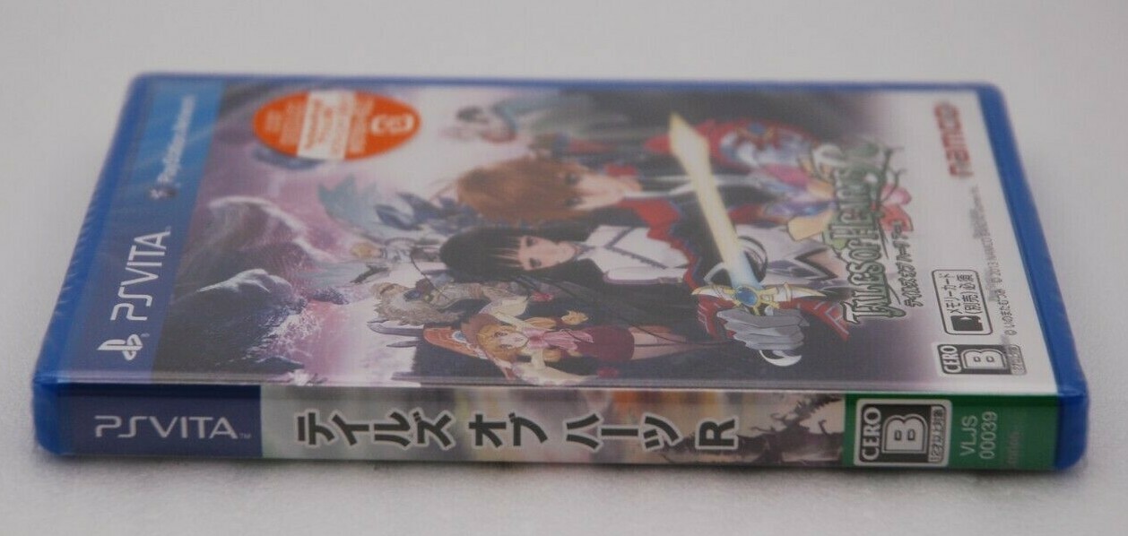 New! PS VITA TALES OF HEARTS R Japan PSVITA VLJS00039 Sealed