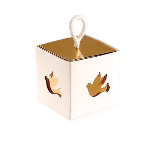 Lot de 2 colombes en résine Durable pour Vous et Un ami