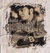 NEW Dale Earnhardt Jr Chase Authentics Double Sided T Shirt Men's XL NASCAR Vtg