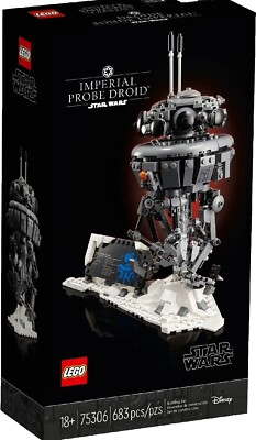LEGO 75306 Imperial Probe Droid Retired Star Wars Sealed GREAT DISPLAY GIFT