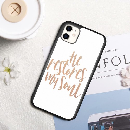 Faith He restores my soul For Samsung A15 A16 S23 S24 S25 Ultra FE Friendly Case - 第 25/25 張圖片