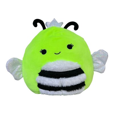 Squishmallow Official Kellytoy Plush Black Light Sunny the Bumble Bee 8'' NWT