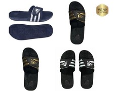Adidas Mens Sliders Adissage Slides Massage Footbed Pool Shoes Shower Beach Shoe