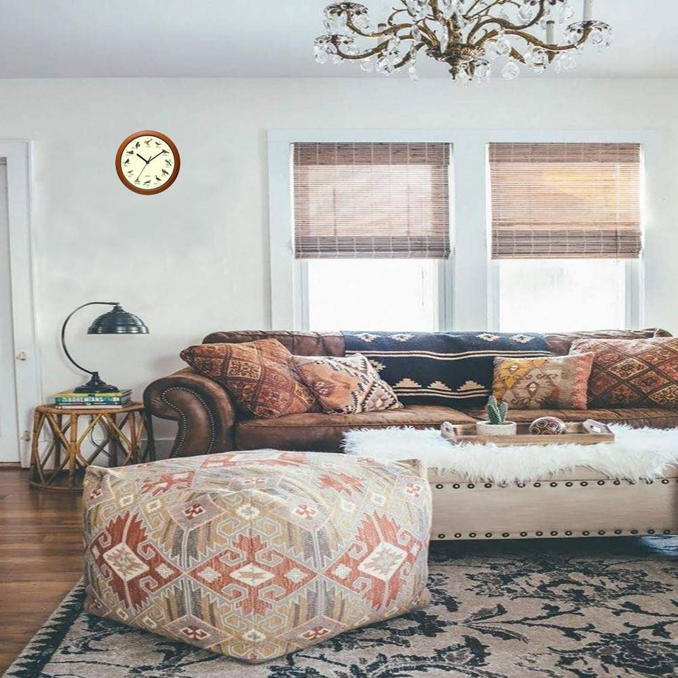 Benail Singing Bird Wall Clock 12 Inch with New Design of the Bird