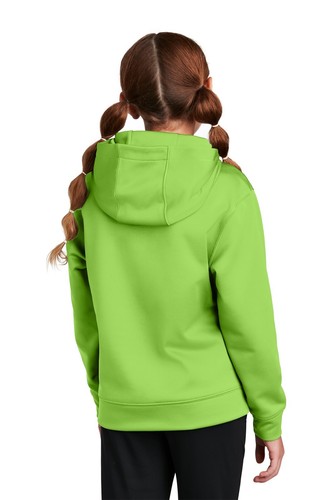 Sport-Tek YST244 Youth 100% Polyester Sport-Wick Fleece Hooded Pullover - Picture 28 of 45