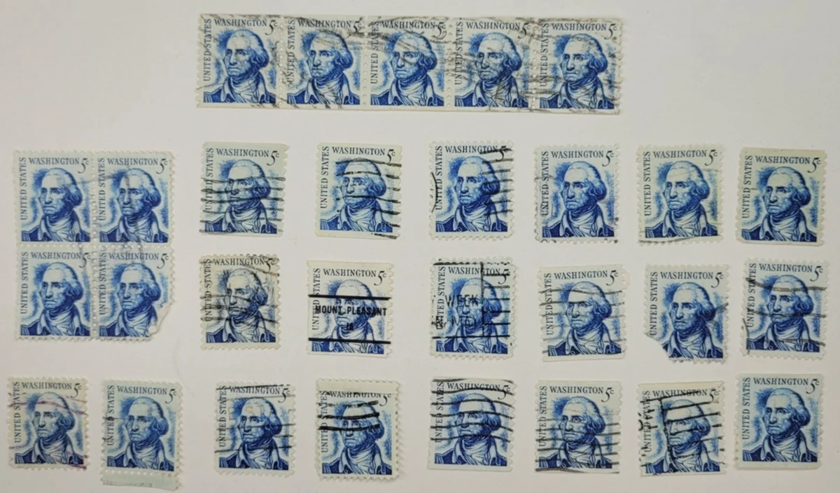 George Washington 5 Cent Stamp for sale | eBay