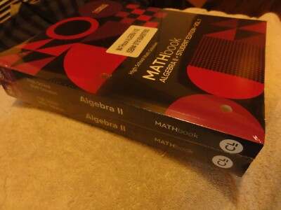Carnegie Learning Algebra II 2 Vol 1&2 Second Ed Student High School Math SEALED