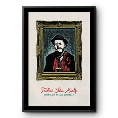 Father John Misty February 12 2025 The Signal Chattanooga TN Tour Poster