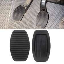1 Pair Brake Clutch Pedal Pad Cover Rubber For Fiat Panda Abarth 500 Bravo Doblo
