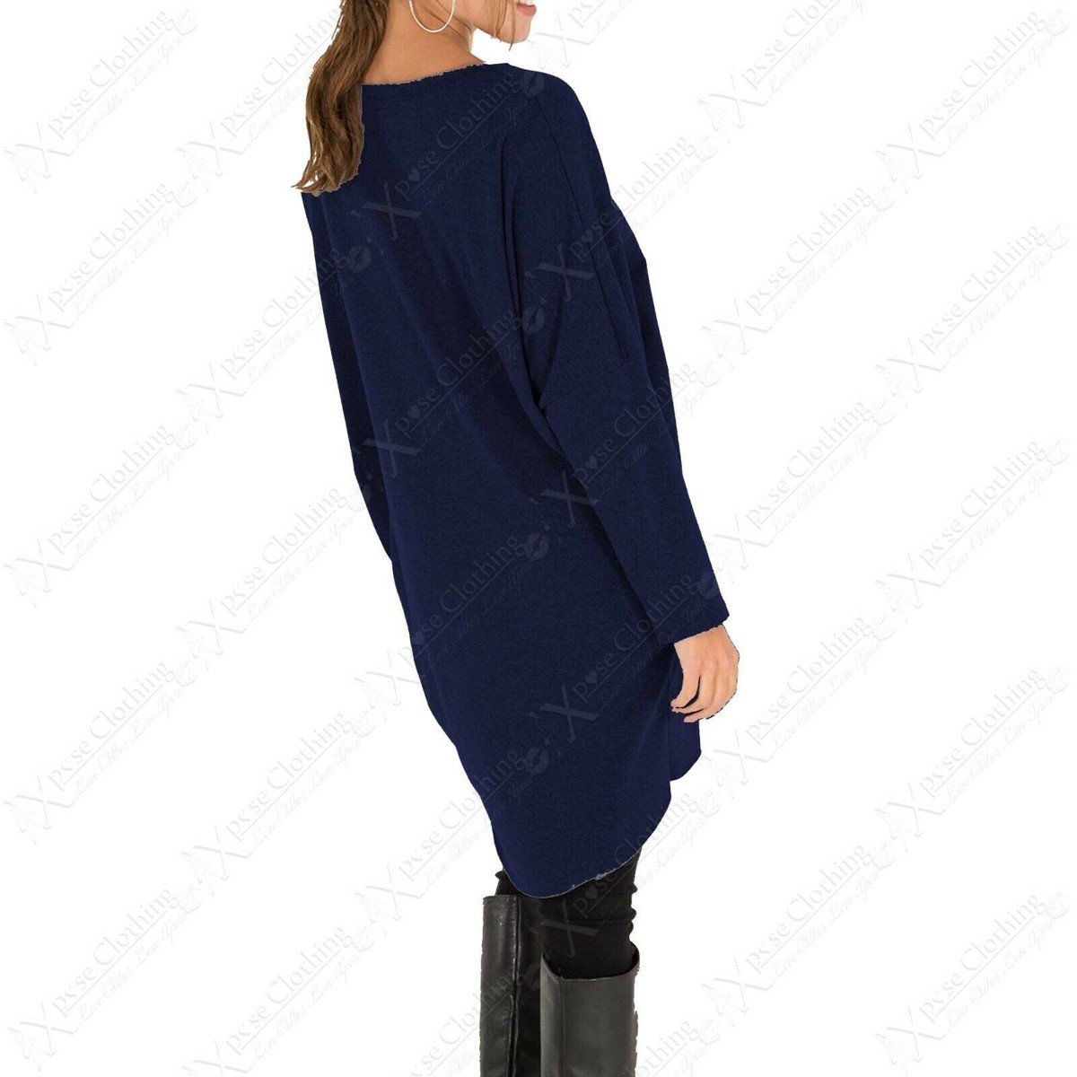 Top Da Donna Baggy Baggy Baggy Stampa A Stella Alta Stampa A - Foto 2