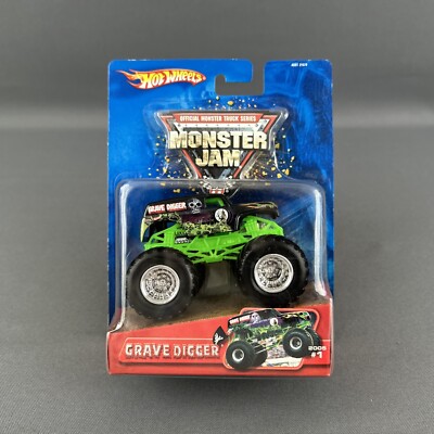 ホットウィール GRAVE DIGGER Hot Wheels Off-Road Monster Jam Grave Digger With Figure NIB | eBay
