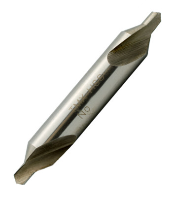 2pcs #4 60 Deg M35 Cobalt HSS-E Center Drills 1/8''Diax3/64''Pointx1-1/8'' Toolmex