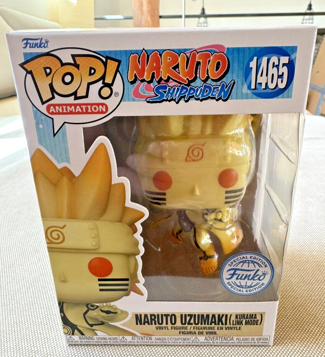 Funko POP! Naruto Uzumaki (Kurama Link Mode) Naruto