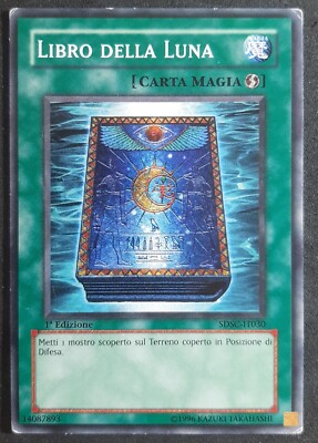 BUCH DES MONDES auf Italienisch (EXC) Book Of Moon SDSC-IT030 Gemeinde YUGIOH