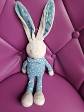 DOUDOU LAPIN KLORANE Bleu Etoiles 